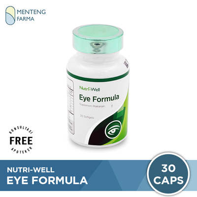 Nutriwell Eye Formula - Membantu Menjaga Kesehatan Mata - Menteng Farma