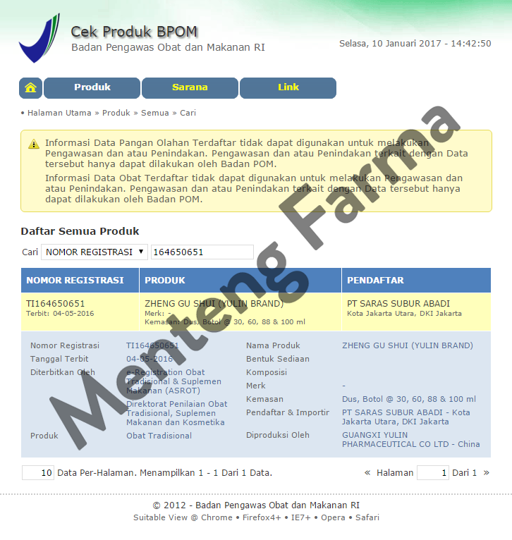 Zheng Gu Shui 60ml - Obat Gosok Keseleo dan Patah Tulang - Menteng Farma