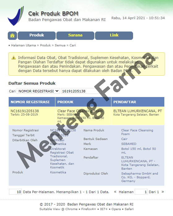 Sebamed Clear Face Antibacterial Cleansing Foam 150 ML - Pembersih Kulit Wajah Berjerawat dan Komedo - Menteng Farma