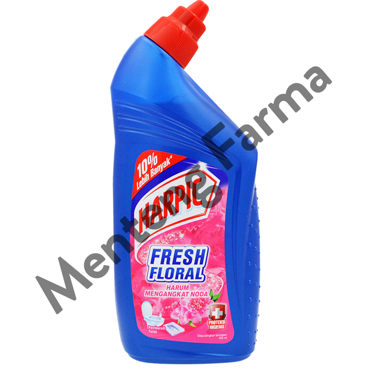 Harpic Fresh Floral 495 ML - Pembersih Toilet Efektif Membunuh Kuman - Menteng Farma