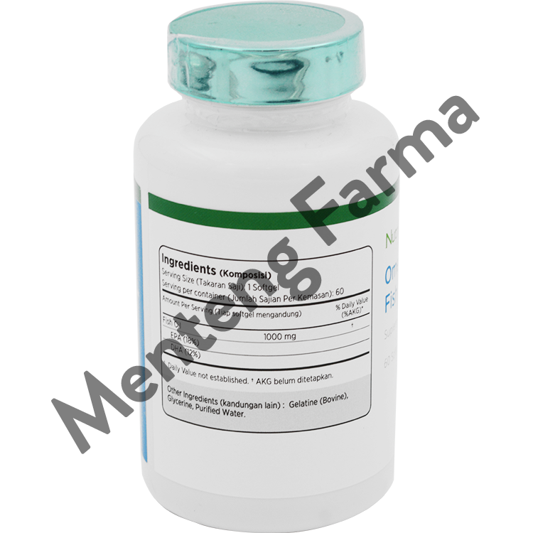 Nutriwell Omega-3 Fish Oil - Memenuhi Kebutuhan Nutrisi Tubuh - Menteng Farma