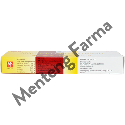 Mayinglong Musk Hemorrhoids Ointment - Salep Wasir, Ambeien, dan Susah BAB - Menteng Farma