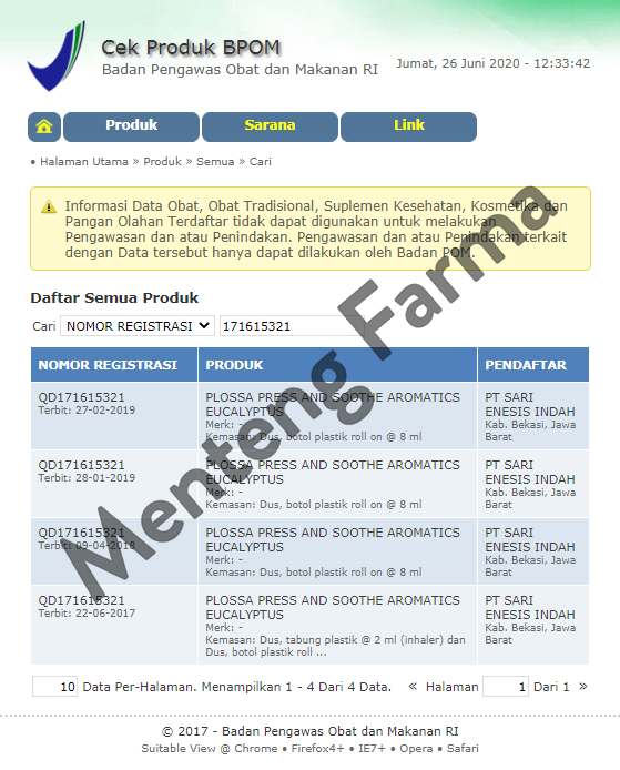Plossa Minyak Angin Aromatherapy Eucalyptus - Menteng Farma