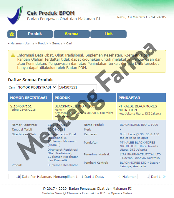 Blackmores Bio C 1000mg - Isi 30 Tablet - Menteng Farma