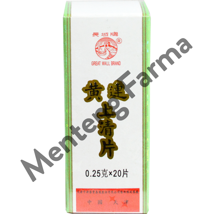 Huang Lien Shang Ching Pien - Isi 20 Tablet - Menteng Farma