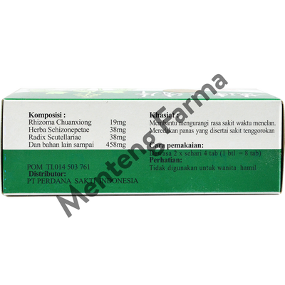 Huang Lien Shang Ching Pien - Isi 20 Tablet - Menteng Farma