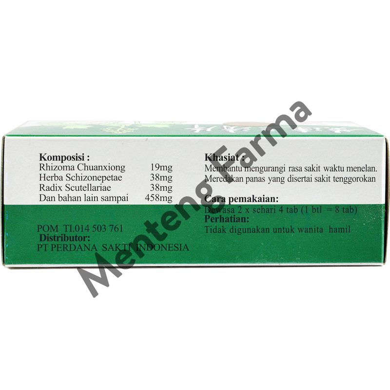 Huang Lien Shang Ching Pien - Isi 20 Tablet - Menteng Farma