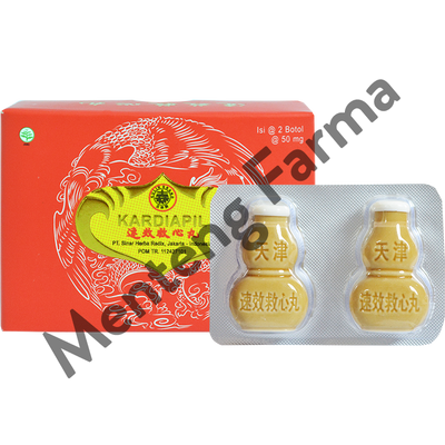 Instant Cardio Reliever Pil (Su Xiao Jiu Xin Wan / Kardiapil) - Menteng Farma