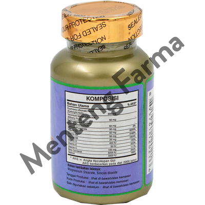 Sea Quill Eye Bright 30 Tablet - Suplemen Kesehatan Mata - Menteng Farma