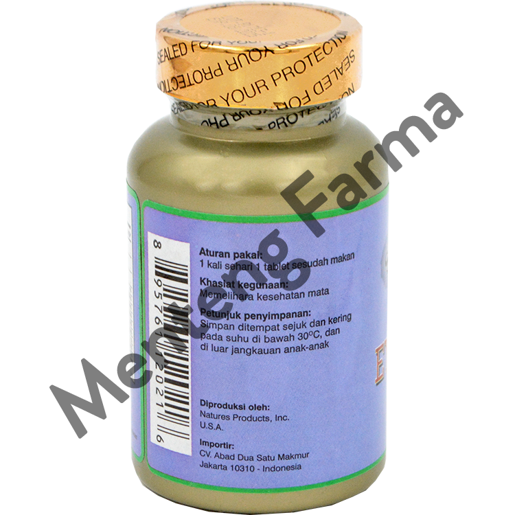 Sea Quill Eye Bright 30 Tablet - Suplemen Kesehatan Mata - Menteng Farma