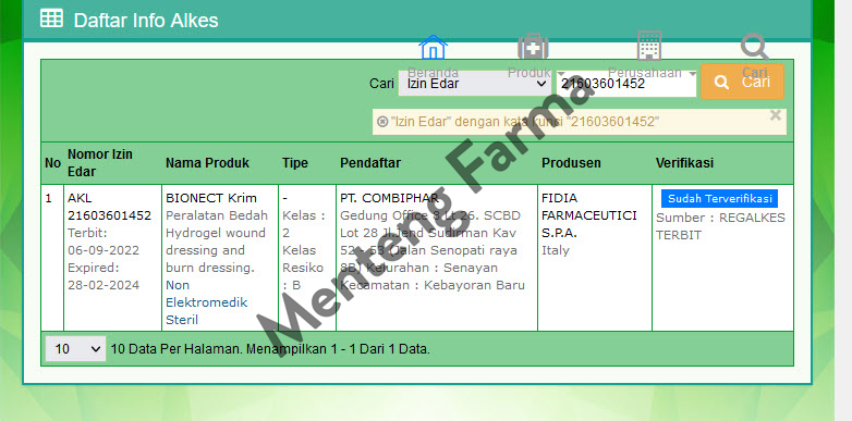 Bionect 0.2% Cream 15 g - Krim Penyembuhan Luka pada Kulit - Menteng Farma