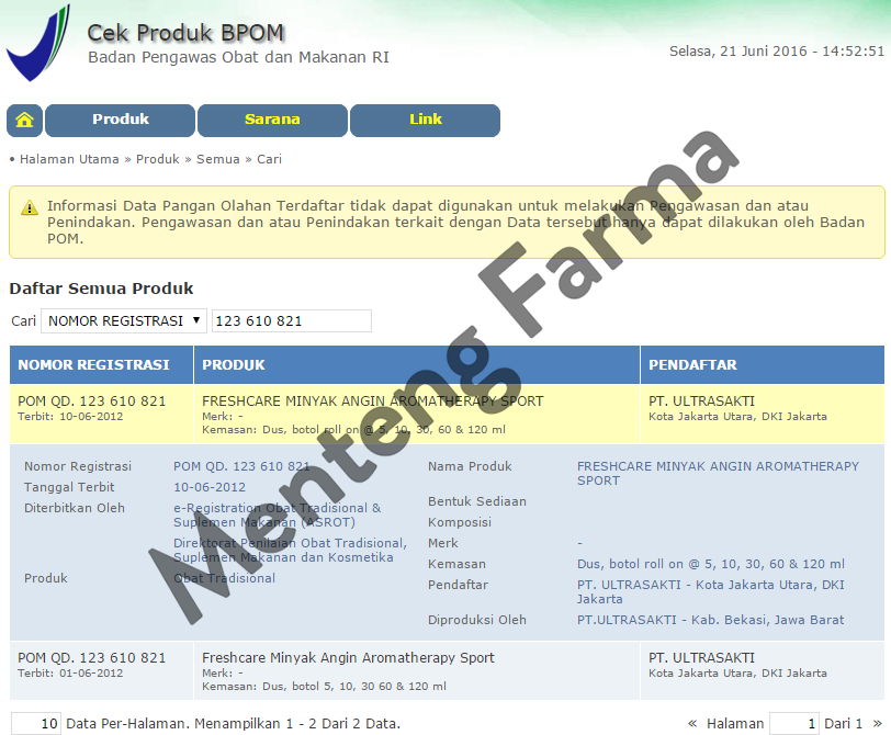 FreshCare Aromatheraphy Sport - Atasi Gejala Masuk Angin, Flu, Pegal - Menteng Farma