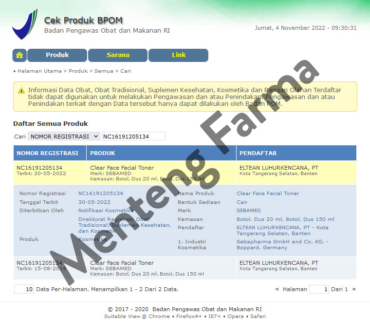 Sebamed Clear Face Facial Toner 150 ML - Toner Pembersih Wajah - Menteng Farma