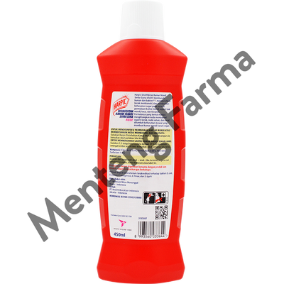 Harpic Rose Botol 450 ML - Pembersih Kamar Mandi Efektif Membunuh Kuman - Menteng Farma