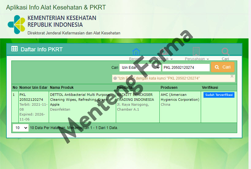 Dettol Multi Purpose Cleaning Wipes Apel Isi 30 Lembar - Tisu Antibakteri Pembersih Noda dan Kotoran - Menteng Farma