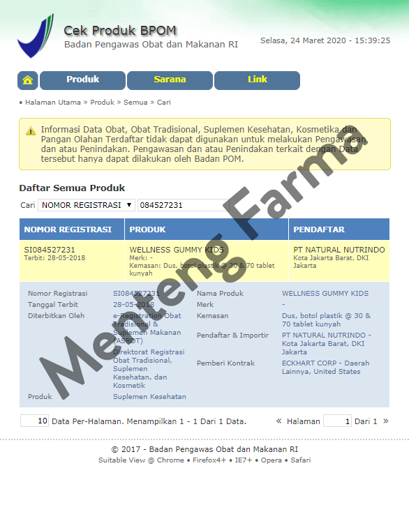 Wellness Gummy Kids Multivitamins - 30 Gummy Bears - Menteng Farma