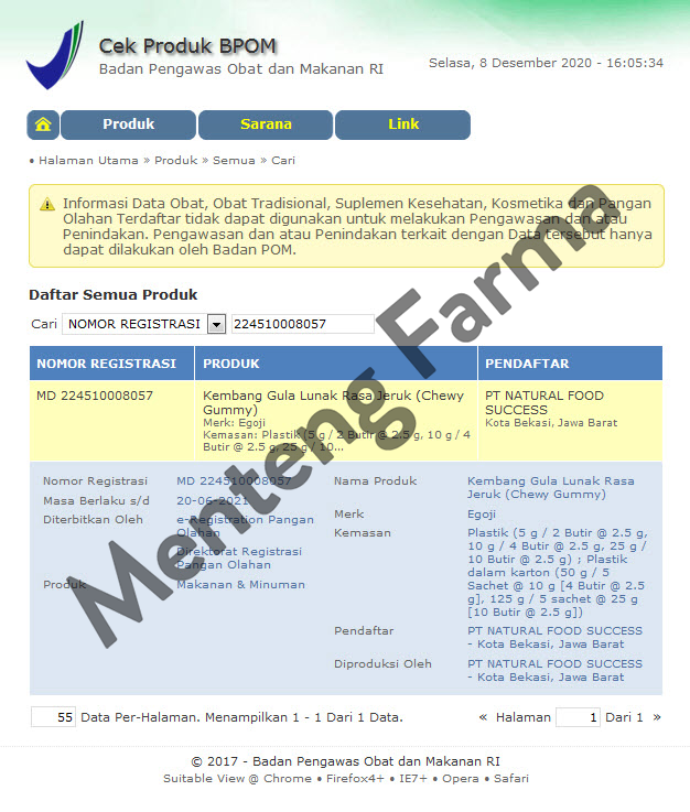 Egoji Chewy Gummy Jeruk Isi 10 Butir - Permen Gummy Vitamin C - Menteng Farma