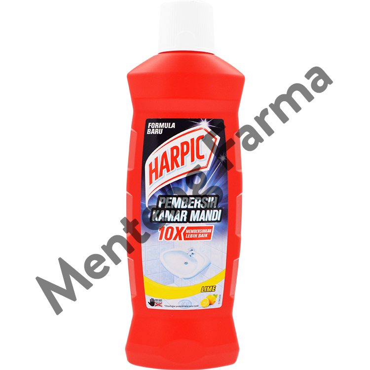 Harpic Lime Botol 450 ML - Pembersih Kamar Mandi Efektif Membunuh Kuman - Menteng Farma