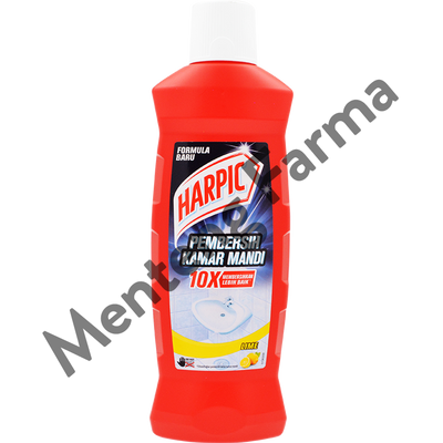 Harpic Lime Botol 450 ML - Pembersih Kamar Mandi Efektif Membunuh Kuman - Menteng Farma