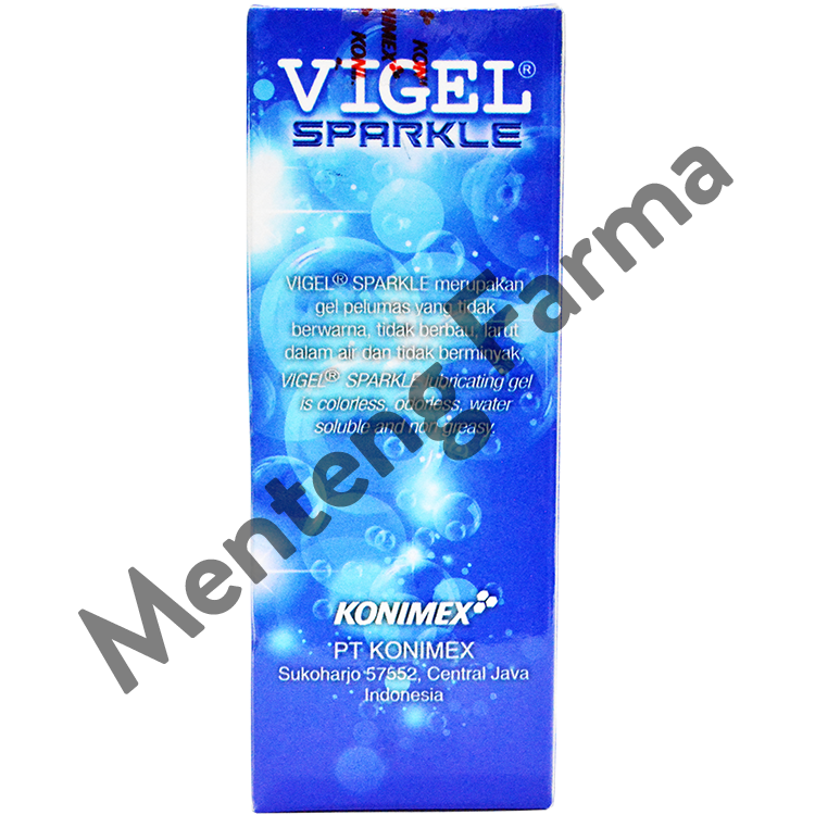 Vigel Sparkle Lubricating Gel 20 Gram - Pelumas Vigel Sparkle - Menteng Farma