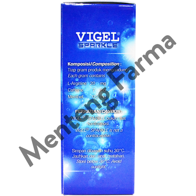 Vigel Sparkle Lubricating Gel 20 Gram - Pelumas Vigel Sparkle - Menteng Farma