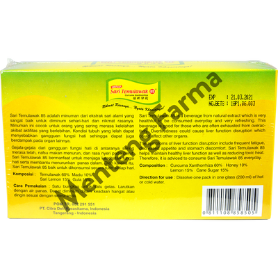 Sari Temulawak 85 Instan Original - Menteng Farma