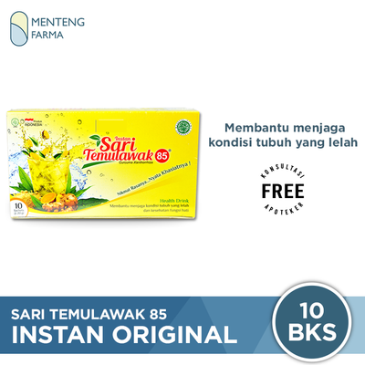 Sari Temulawak 85 Instan Original - Menteng Farma