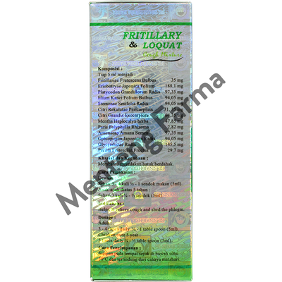 Fritillary and Loquat Cough Mixture Syrup - Menteng Farma