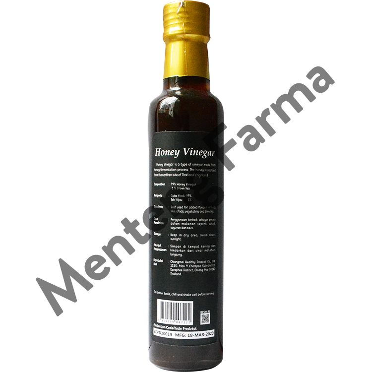 Honey Vinegar Hillary Thai 250 mL - Cuka Madu Thailand - Menteng Farma