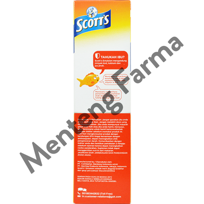 Scott's Emulsion 200 Ml - Suplemen Untuk Pertumbuhan Tinggi Badan Anak - Menteng Farma