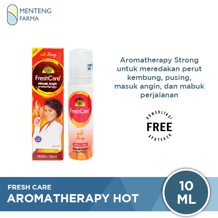 FreshCare Aromatheraphy Hot - Atasi Gejala Masuk Angin, Flu, Pegal - Menteng Farma