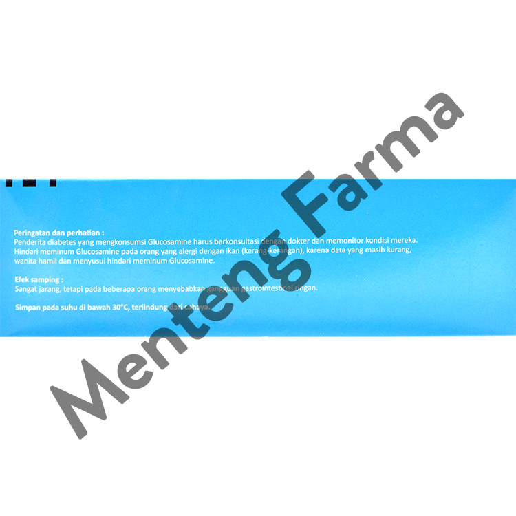 Glucosamine 250 mg 10 Tablet - Suplemen Kesehatan Persendian - Menteng Farma
