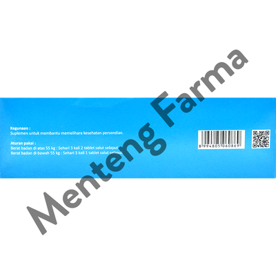 Glucosamine 250 mg 10 Tablet - Suplemen Kesehatan Persendian - Menteng Farma