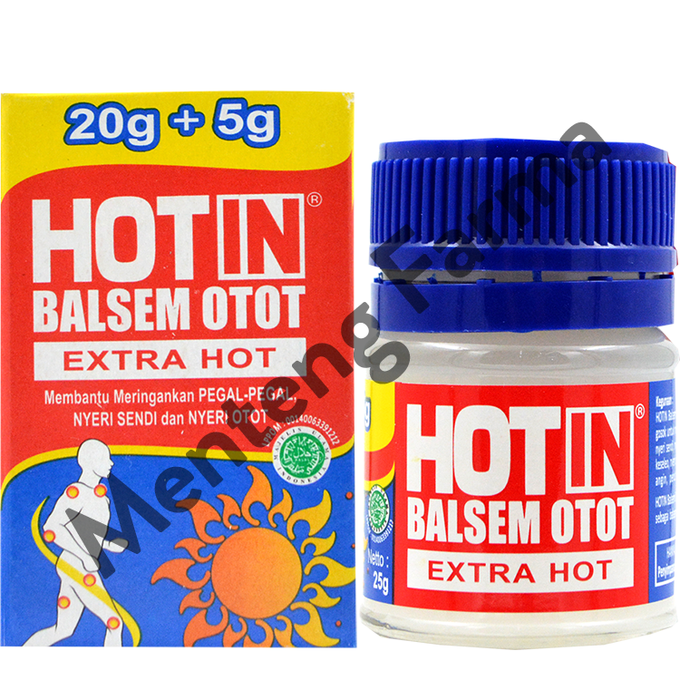 Hot In Balsem Otot Extra Hot - Pereda Pegal Linu dan Nyeri Sendi - Menteng Farma