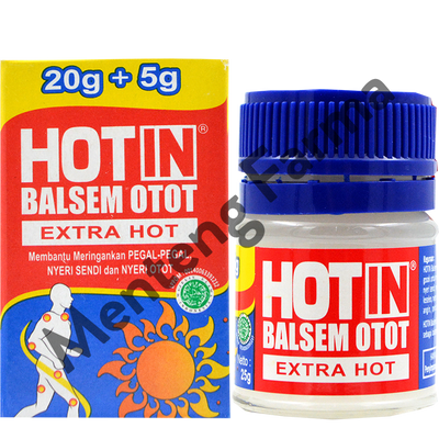 Hot In Balsem Otot Extra Hot - Pereda Pegal Linu dan Nyeri Sendi - Menteng Farma