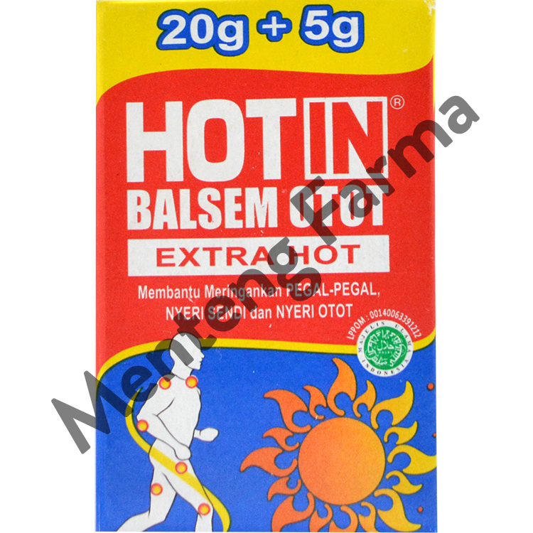 Hot In Balsem Otot Extra Hot - Pereda Pegal Linu dan Nyeri Sendi - Menteng Farma