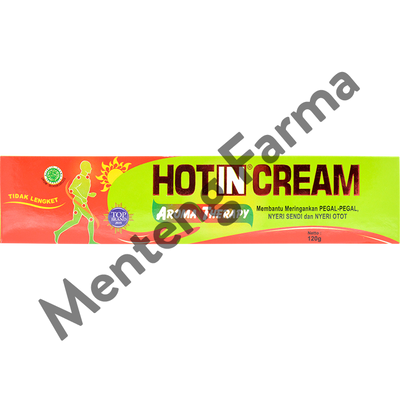 Hot In Cream Aromatherapy 120 Gr - Pereda Nyeri Otot dan Sendi - Menteng Farma