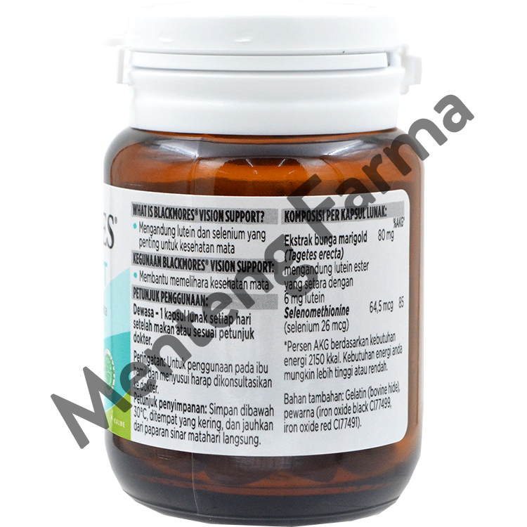 Blackmores Vision Support - Suplemen Kesehatan Mata - Menteng Farma