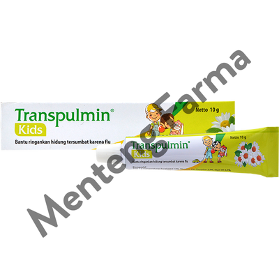 Transpulmin Kids Balsam 10 G - Pereda Hidung Tersumbat - Menteng Farma