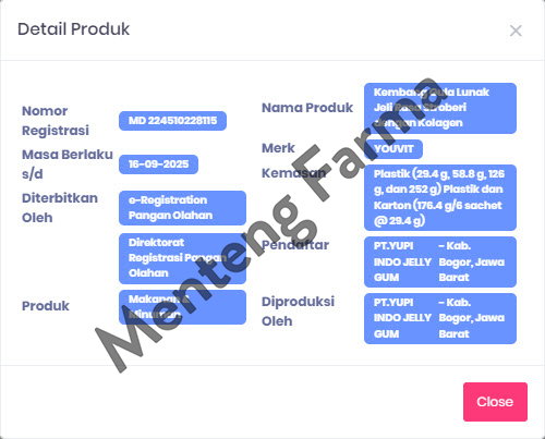 Youvit x Erha Collagen 60 Gummies - Gummy Kolagen Anti Aging - Menteng Farma