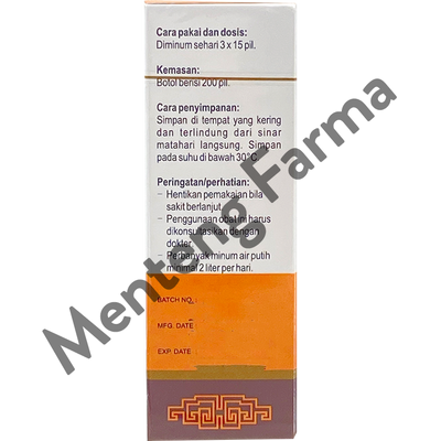 Jin Suo Gu Jing Wan - Obat Kesehatan Ginjal - Menteng Farma