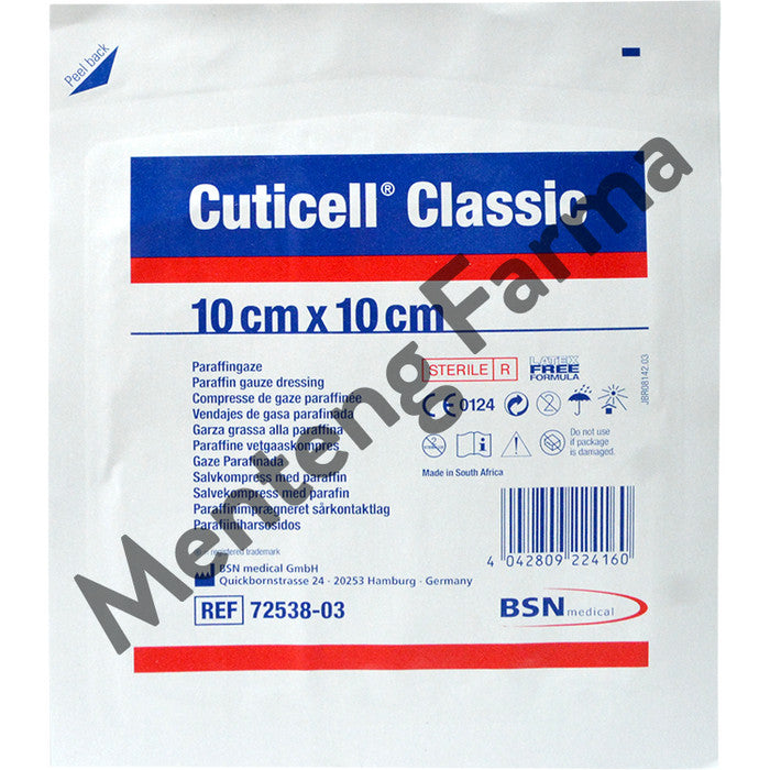 Cuticell Classic 10 CM x 10 CM - Plaster Perawatan Luka - Menteng Farma