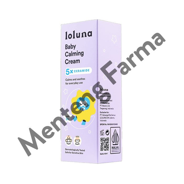 Loluna Baby Calming Cream 40 mL - Krim Penghangat dan Pereda Kolik Bayi dan Anak