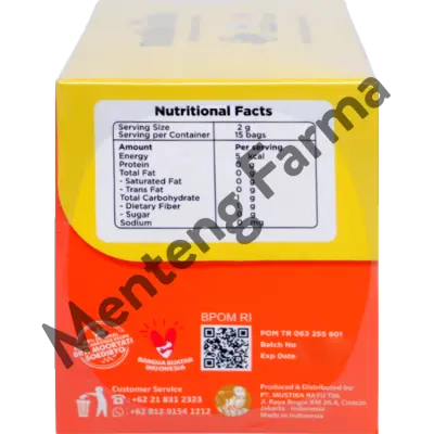 Mustika Ratu Slimming Tea with Honey and Lime isi 15 Bags - Teh Pelangsing