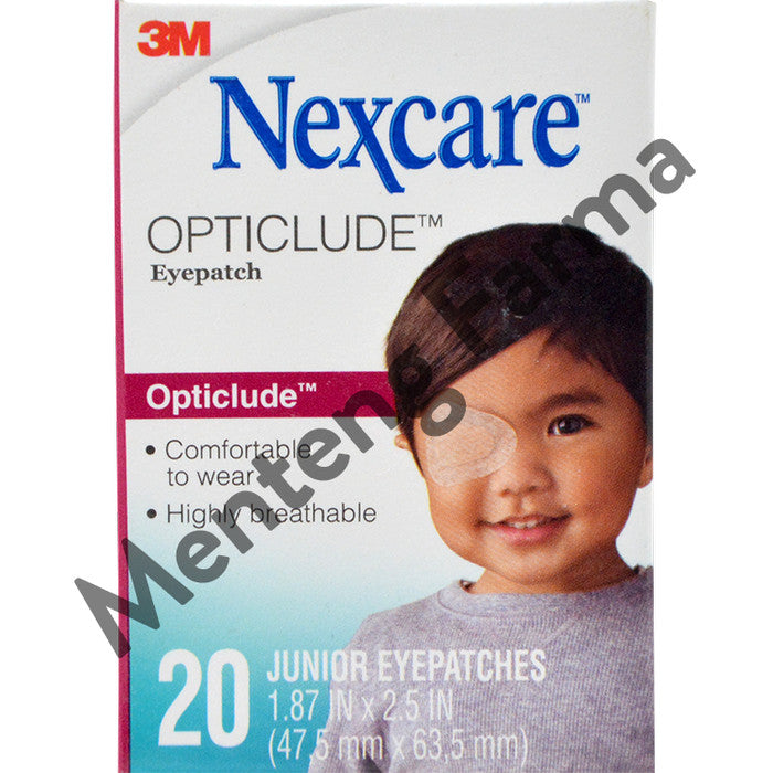 Plester Mata 3M Nexcare Opticlude Orthoptic Junior - Plester Mata Anak - Menteng Farma