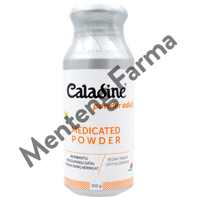 Caladine Powder Adult 100 Gr - Bedak Tabur Gatal Biang Keringat - Menteng Farma