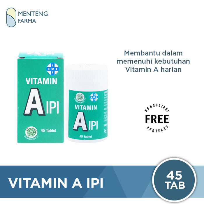IPI Vitamin A 45 Tablet - Memenuhi Kebutuhan Vitamin A