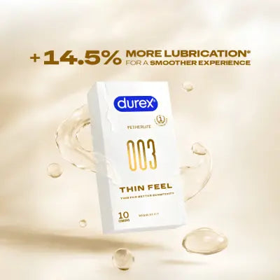 Kondom Durex 003 Thin Feel isi 10