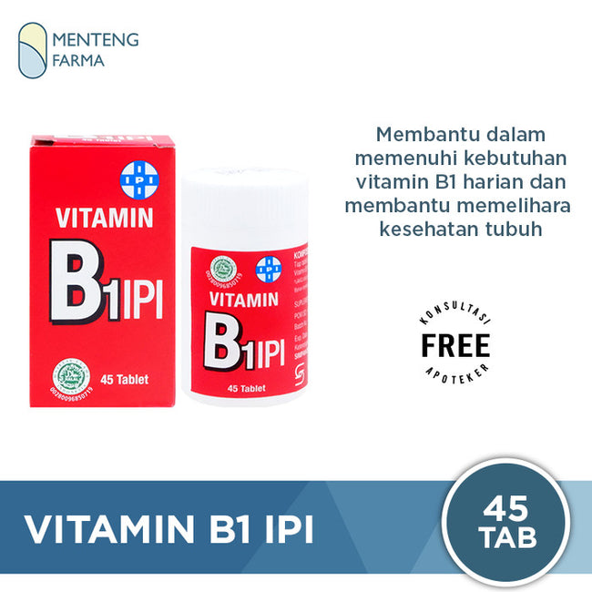 IPI Vitamin B1 45 Tablet - Menjaga Kesehatan Syaraf