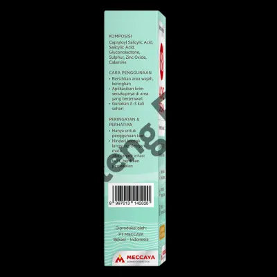 88 Acne Cream 6 Gr - Krim Totol Perawatan Jerawat LHA, BHA, PHA, Suflur, Zinc Oxide
